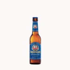 garrafa cerveja sem álcool Erdinger Alkoholfrei 33 cl