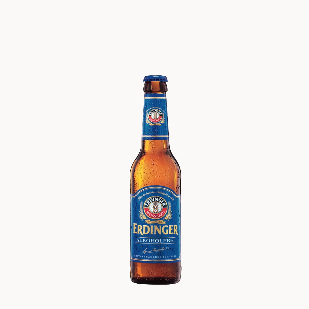 Erdinger Alkoholfrei 33 garrafa cerveja sem álcool Erdinger Alkoholfrei 33 cl