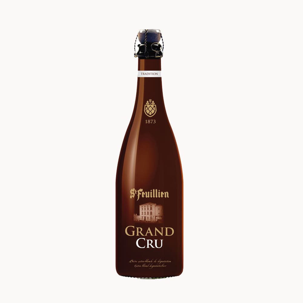 St-Feuillien-Grand-Cru-75cl Garrafa cerveja St Feuillein Grand Cru 75 cl