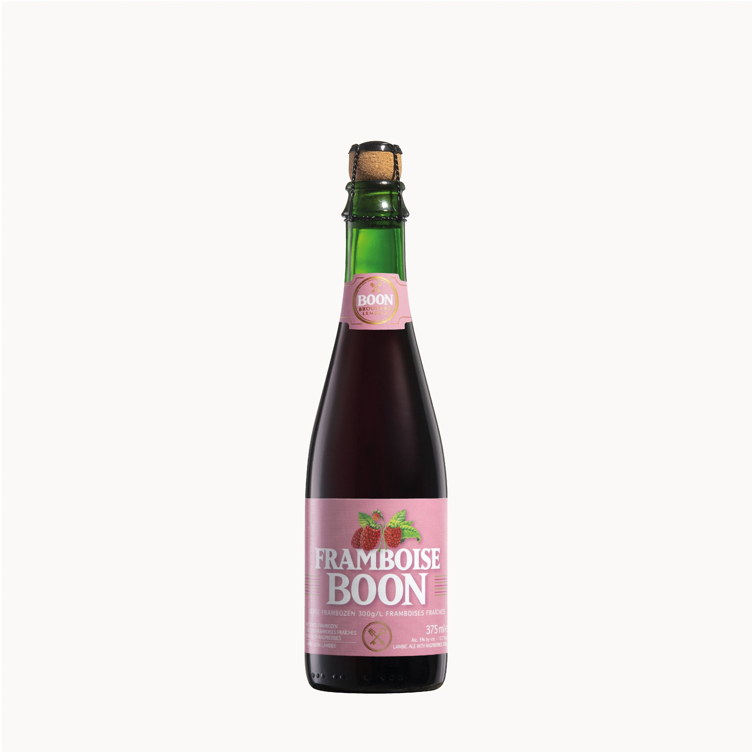 Framboise-Boon-375-cl Garrafa cerveja Framboise Boon 37,5 cl