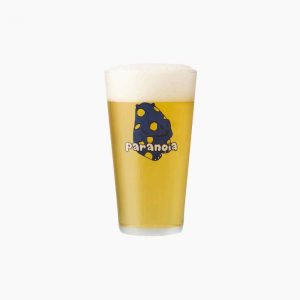 Copo de cerveja Paranoia, vidro, 25 cl
