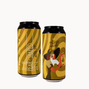 The Pear-Shaped Sin 44 cl frente e verso lata