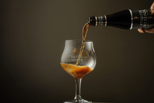 Serviço Straffe Hendrik Quadrupel; ilustração para pack temperatura perfeita