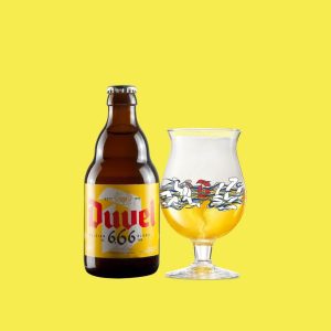 cerveja duvel-666 copo
