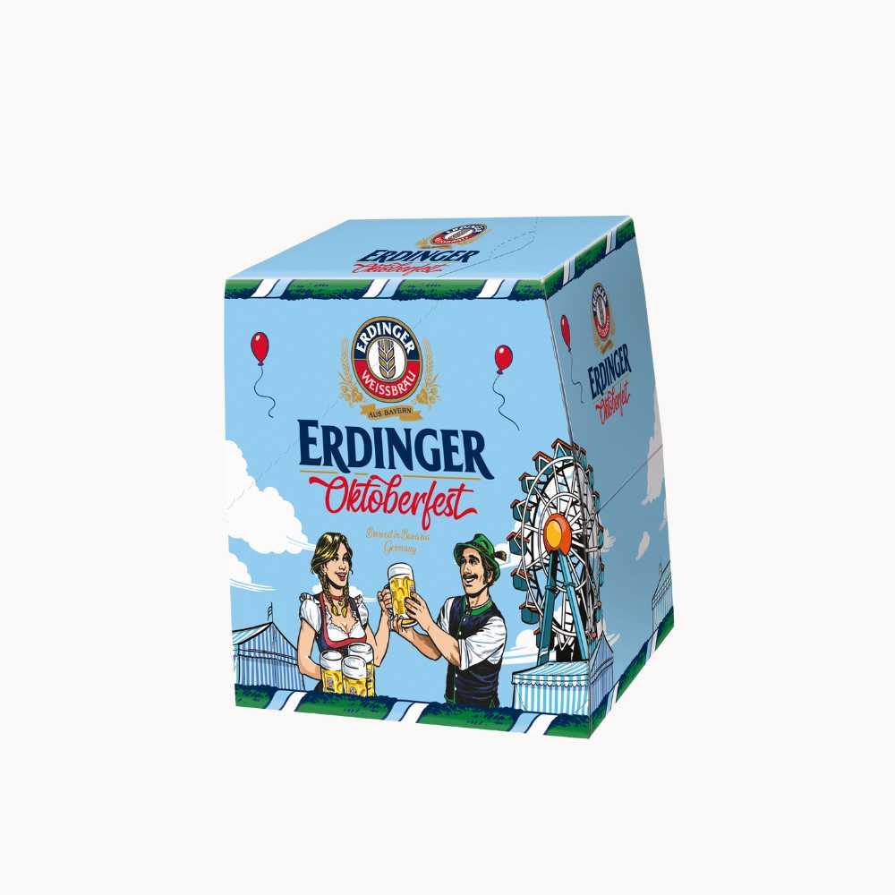 Caixa 12x Erdinger Oktoberfest -2025 Caixa 12x cervejas Erdinger Oktoberfest -2025
