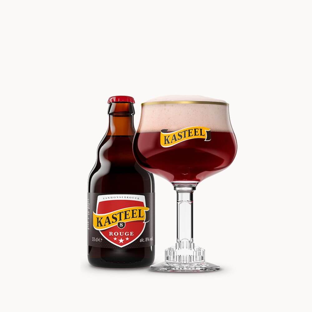 Kasteel Rouge+copo 33 cl Kasteel Rouge+copo 33 cl