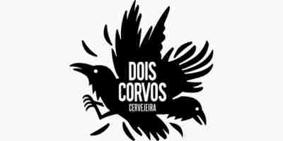 logotipo marca cerveja portuguesa Dois Corvos