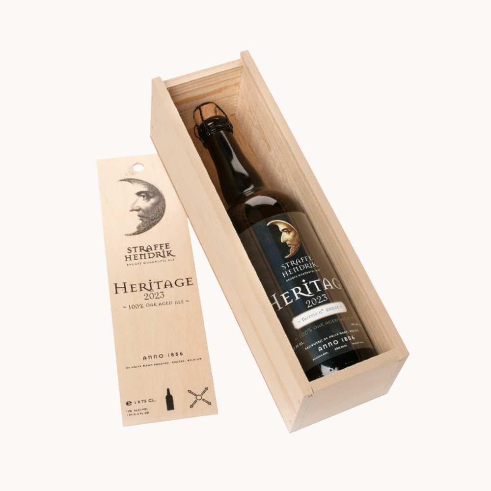 Straffe Hendrik Heritage 2023 + Caixa madeira Straffe Hendrik Heritage 2023 + Caixa madeira