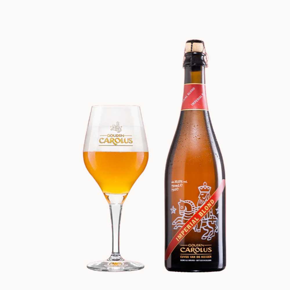 Gouden Carolus Imperial Blond 75cl+Copo Gouden Carolus Imperial Blond 75cl+Copo
