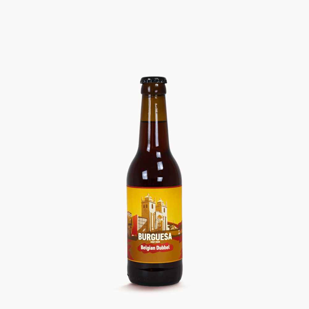 garrafa cerveja artesanal Burguesa Belgian Dubbel 33cl