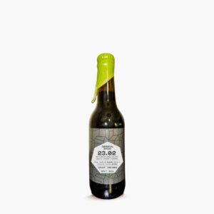 garrafa cerveja artesanal Burguesa Imperial Stout BA Prt Wood Whisky 23.02 33 cl