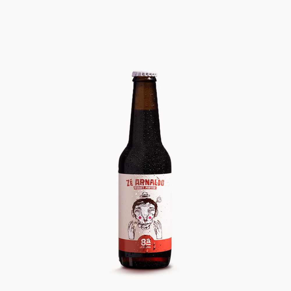 8-colina-ze-arnaldo garrafa cerveja artesanal oitava colina Ze Arnaldo Robust Porter 6% 33cl