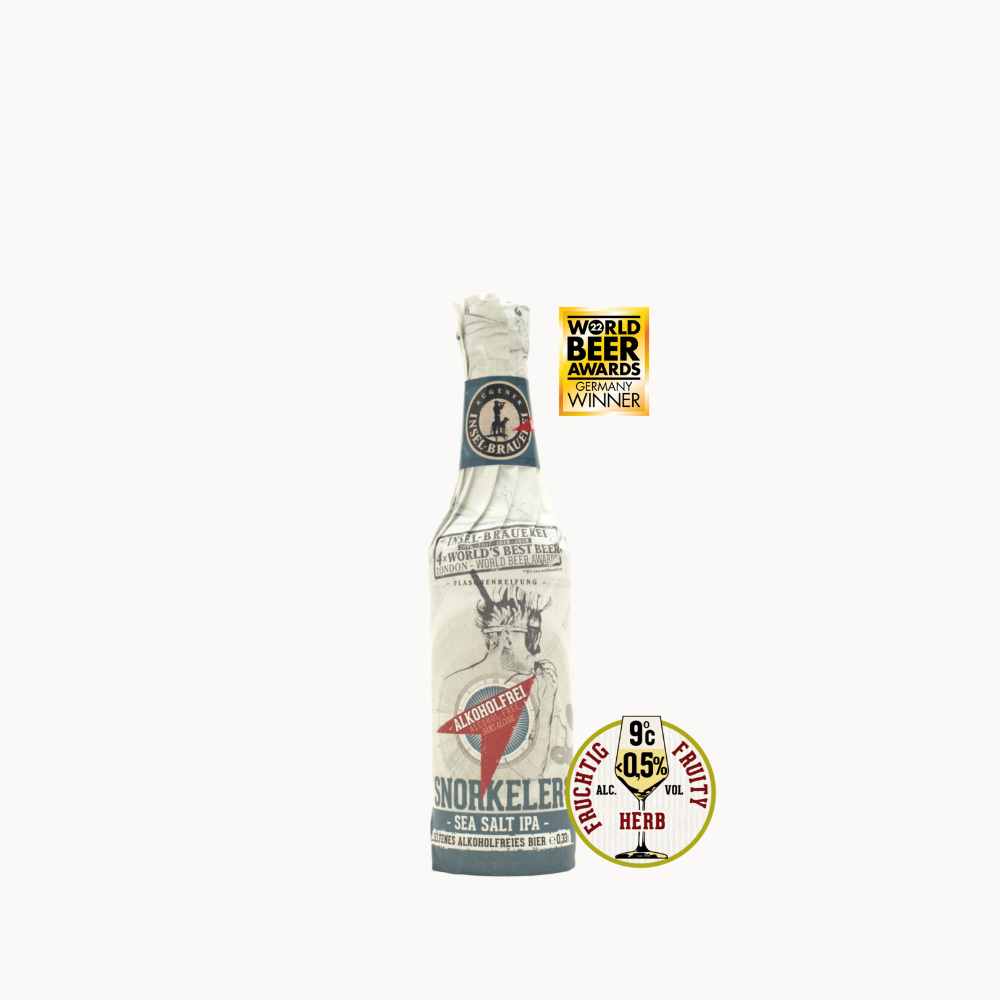 Insel Snorkelers Sea Salt IPA-33cl Insel Snorkelers Sea Salt IPA sem alcool -33cl