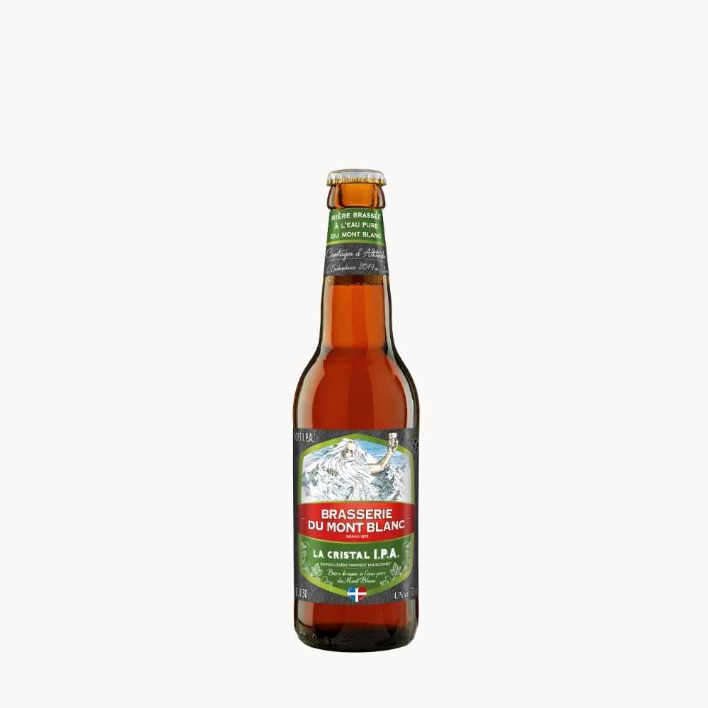 garrafa de cerveja Monte Blanc La Cristal Session IPA 33cl