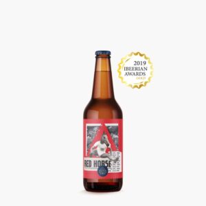 garrafa cerveja artesanal portuguesa RIMA Red Horse Red IPA 33cl-prémio