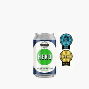 Basqueland Hero West Coast IPA 0.5% lata 33cl