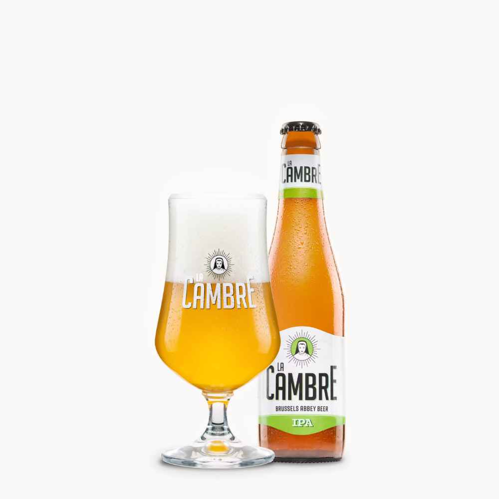 La Cambre IPA 33 cl + Copo La Cambre IPA 33 cl + Copo