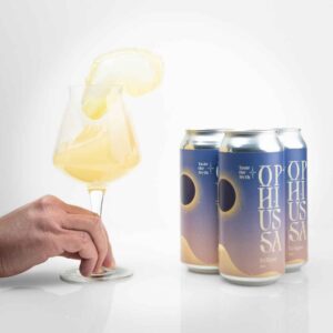 3 latas Ophiussa Eclipse NEIPA 44 cl + Copo