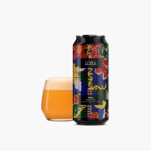 lata cerveja Letra Folk Pastry Sour 44 cl + Copo