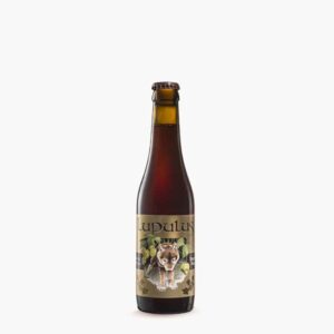 garrafa Cerveja artesanal belga Lupulus Brune 33 cl
